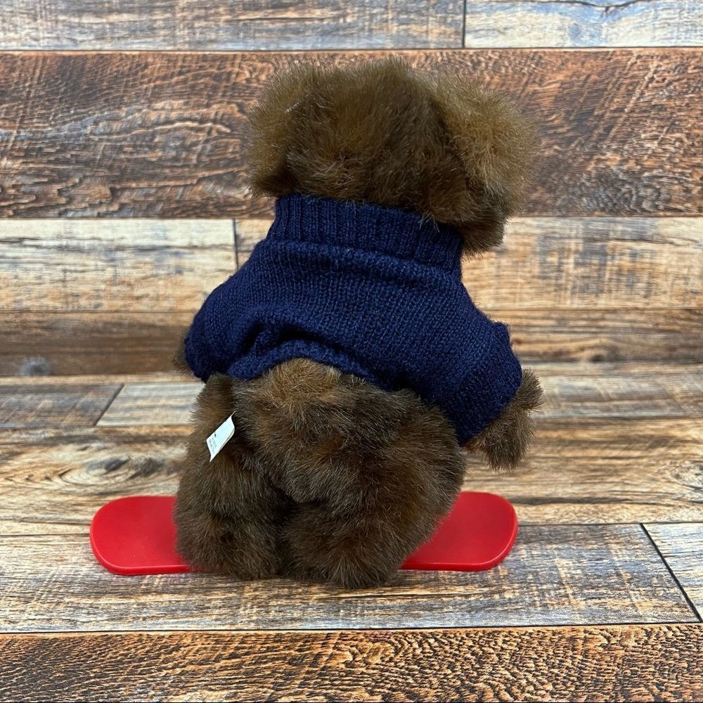 purr-fection by MJC Timberline Canaan Snowboarding Winter Teddy Bear Plush VTG - Picture 3 of 5